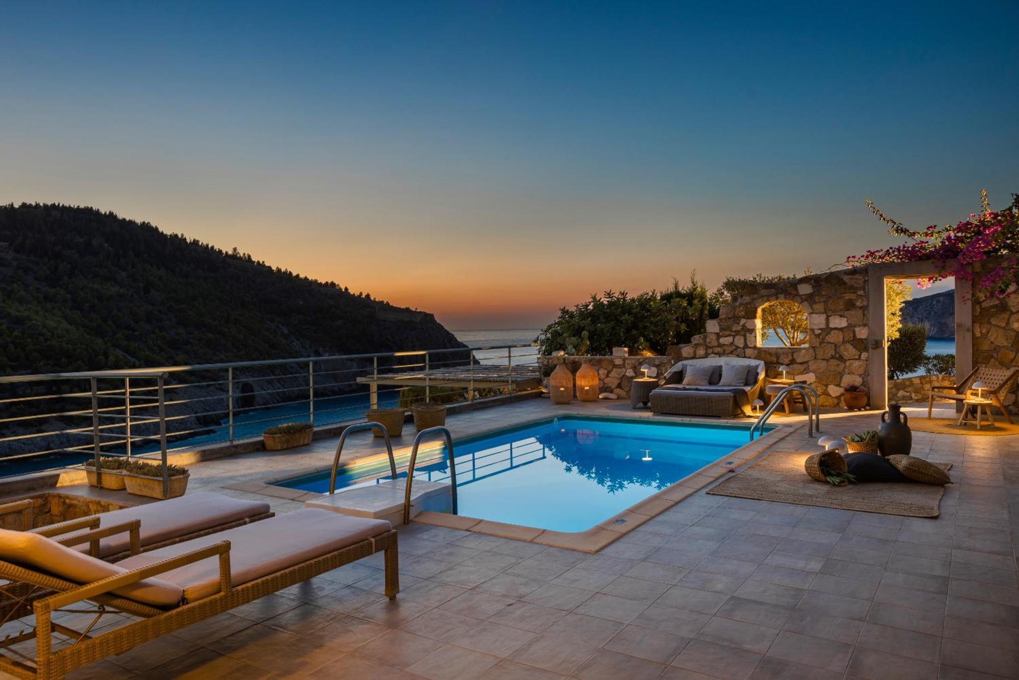 Braunis Horio Villas Asos ภายนอก รูปภาพ