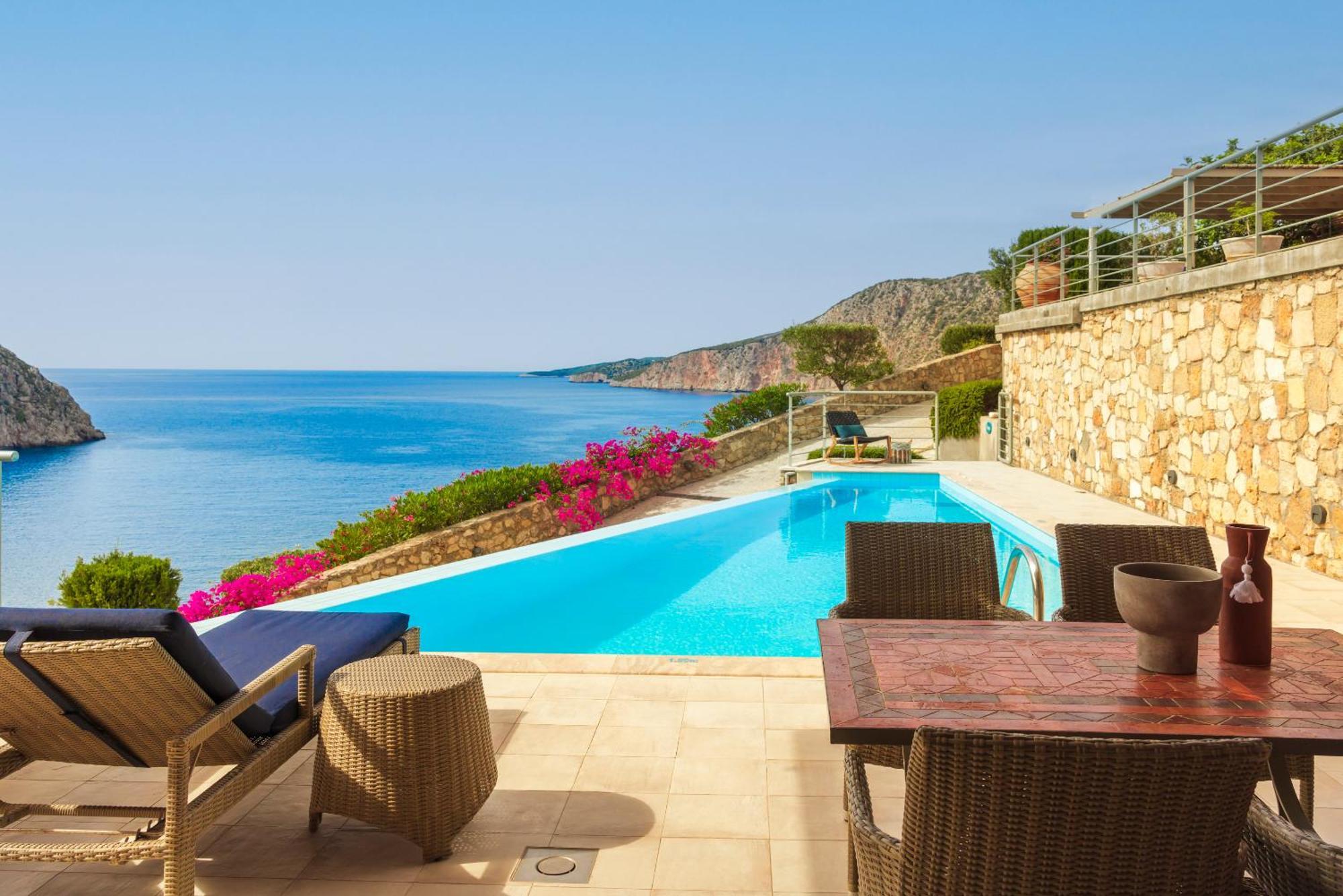 Braunis Horio Villas Asos ภายนอก รูปภาพ